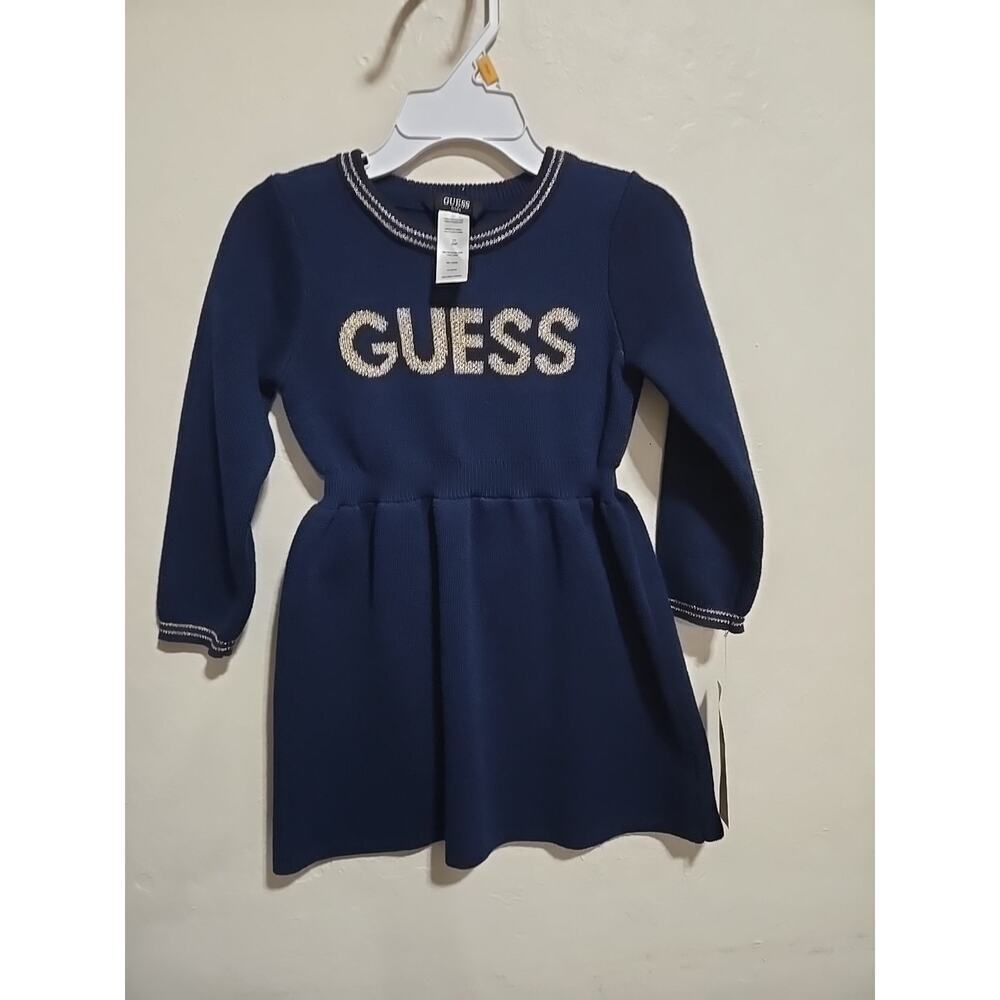 Kids Fashion - GUESS KIDS - Girls Blue Fashion Dress Size 2T Nearly New